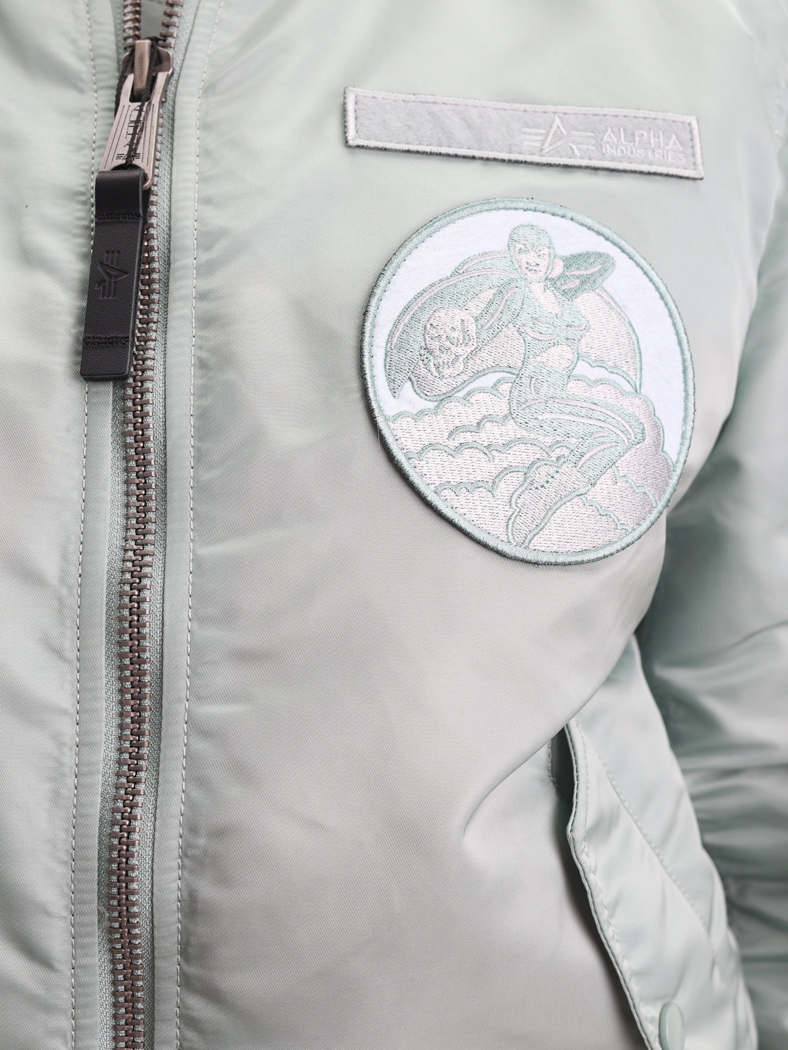 Alpha Jacket MA-1 Patch Dusty Green